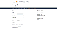 Desktop Screenshot of chat.schueler-gegen-mobbing.de